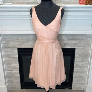 J Crew Heidi dress, Silk Chiffon, size 4